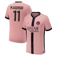 Camisa de time de futebol Paris Saint-Germain Marco Asensio #11 Replicas 3º Equipamento 2024-25 Manga Curta